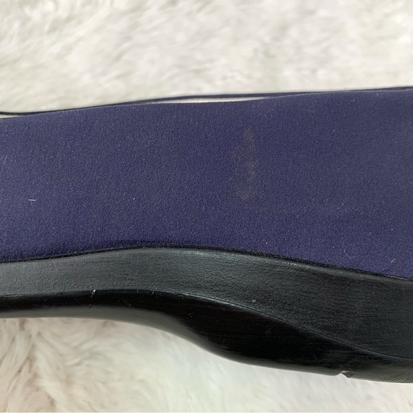 Salvatore Ferragamo Sport Blue Flats Size 7 1/2 AA - Picture 6 of 14